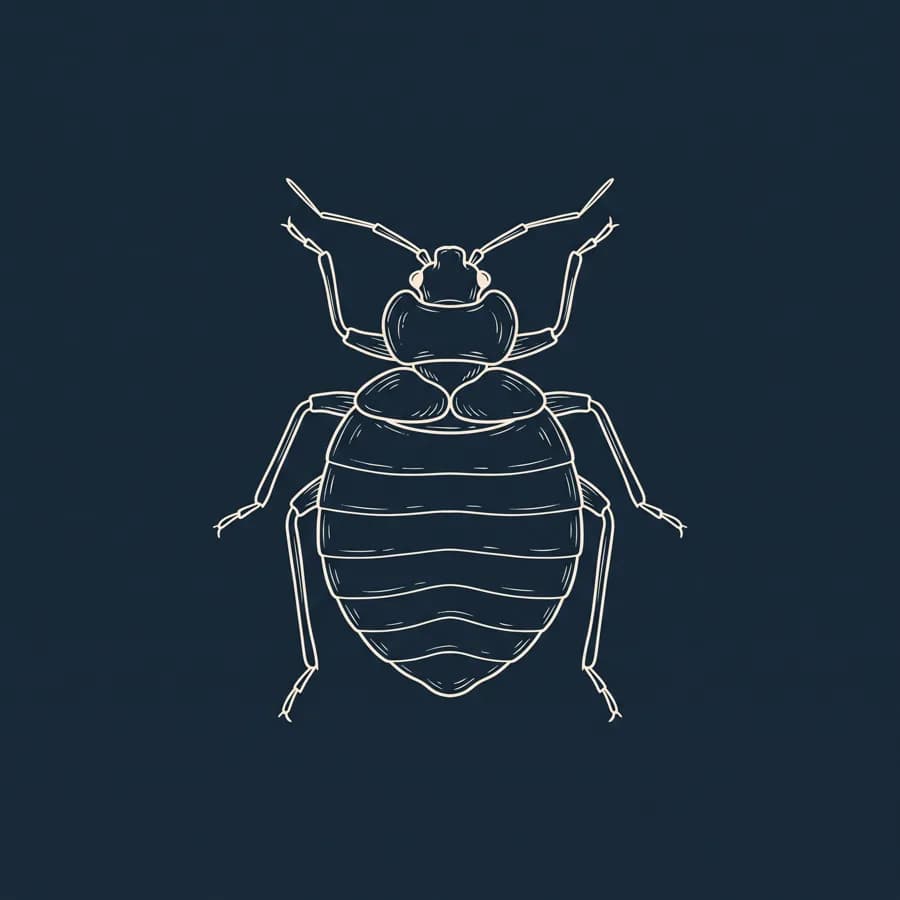 Клопи — Cimex lectularius, наукова таблиця